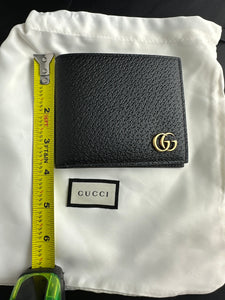 Gucci Marmont Bi-fold Wallet in Black