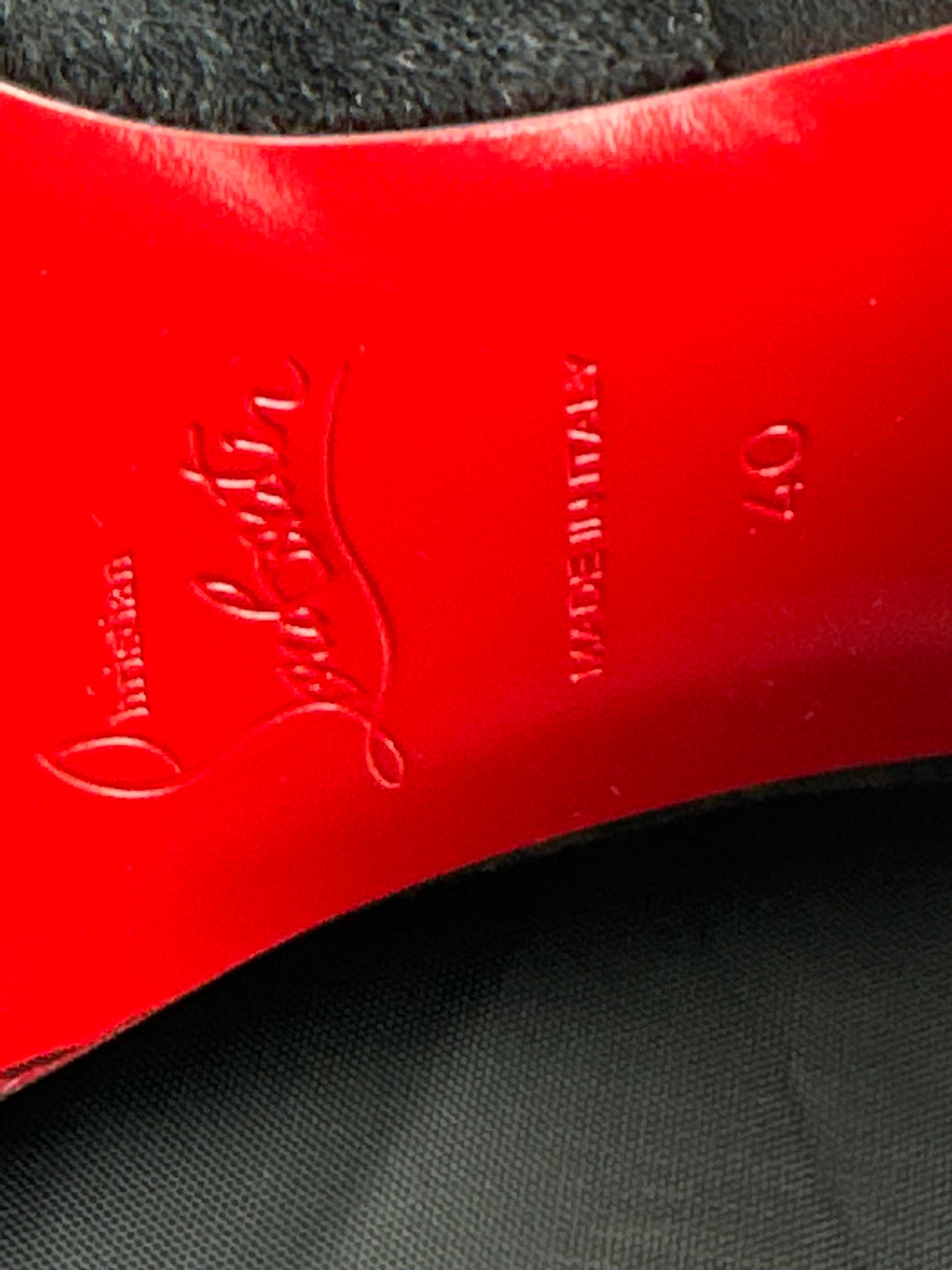 Christian Louboutin Adoxa Stretch Suede Red-Sole Booties