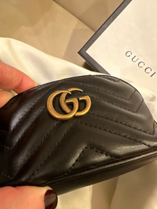 Gucci Marmont Leather Dome Coin Purse