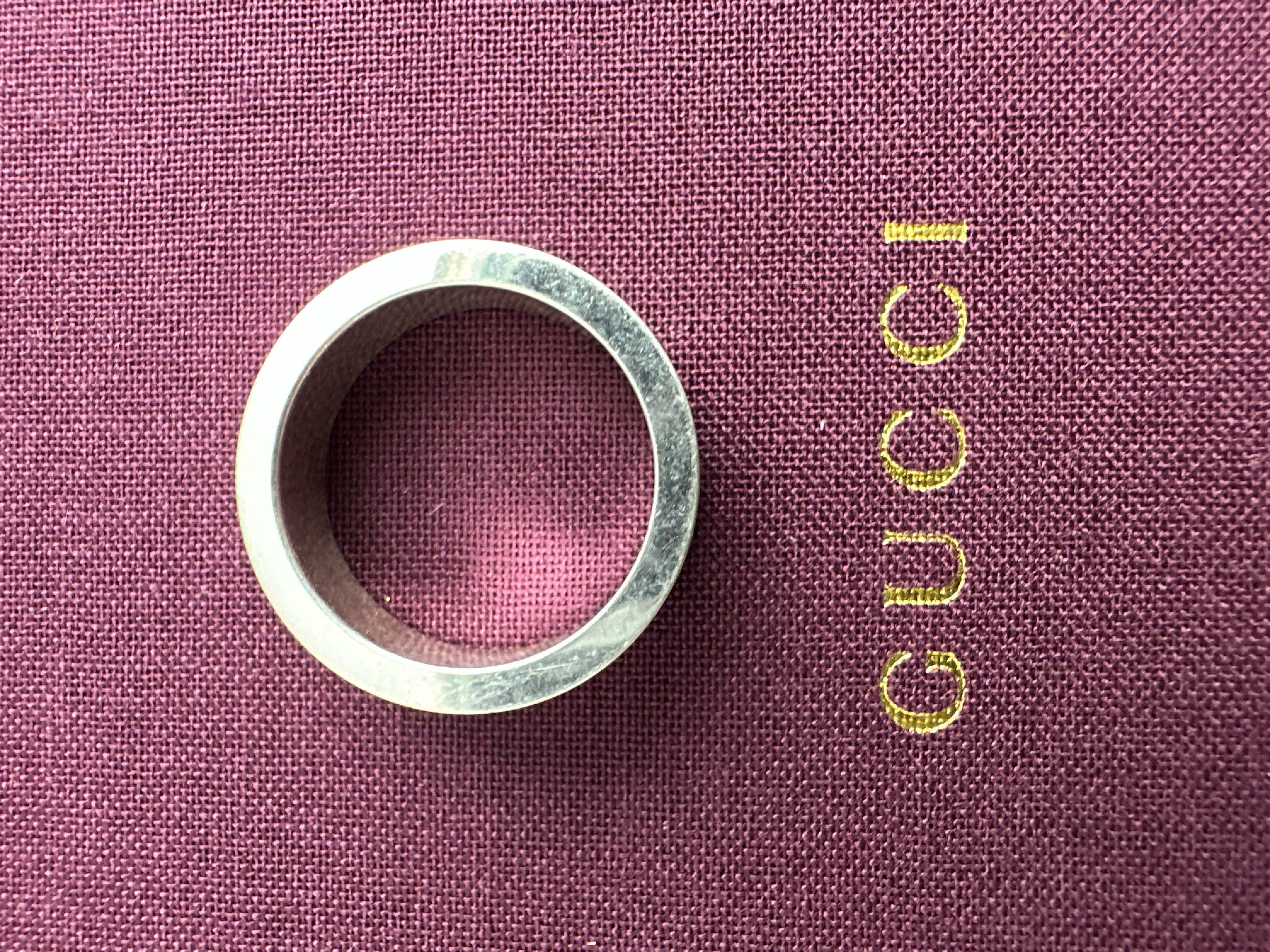 Gucci x Adidas Engraved Silver Ring – Gavriel.us