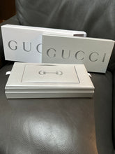 Load image into Gallery viewer, Gucci Card Case with Horsebit in Limited Edition Gift Box with Oversized Playing Cards