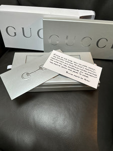 Gucci Card Case with Horsebit in Limited Edition Gift Box with Oversized Playing Cards
