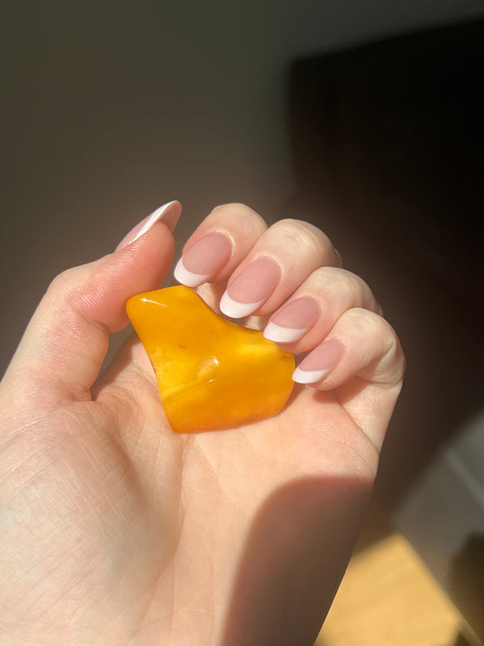 Baltic Amber Brooch