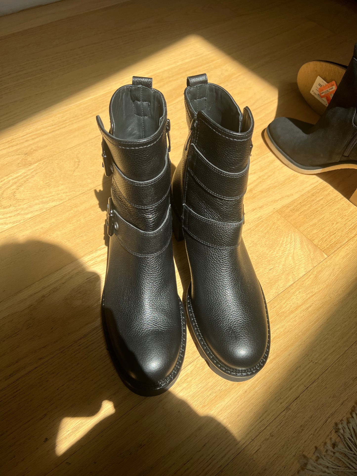 Paul Green Balboa Moto Boot (Women) Black NEW NO BOX Size 9 US/ 6.5UK