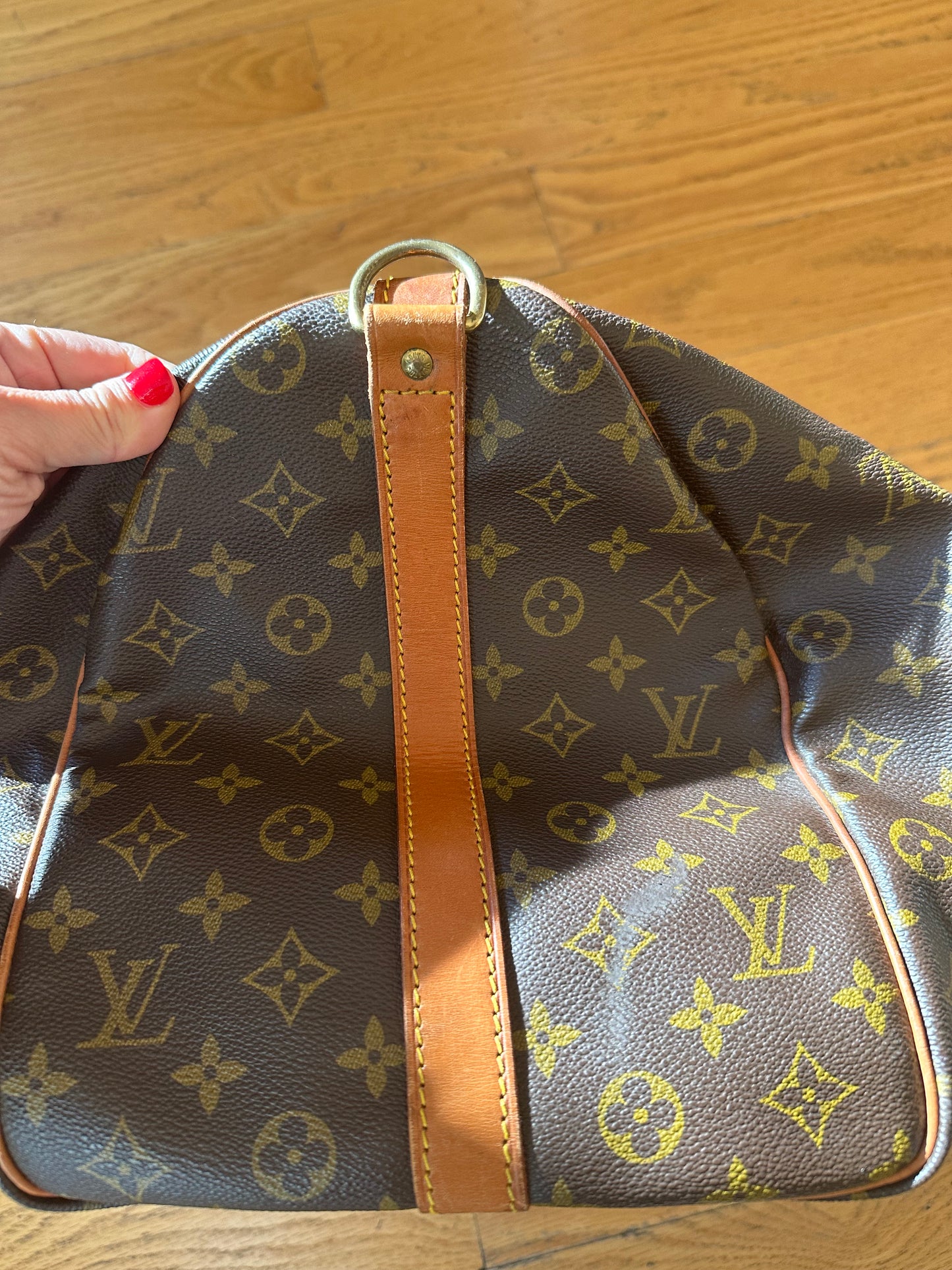 PREOWNED Authentic Louis Vuitton Keepall Bandoulière 50 (with Strap and Dustbag)