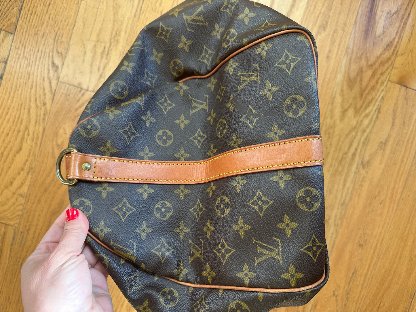 PREOWNED Authentic Louis Vuitton Keepall Bandoulière 50 (with Strap and Dustbag)