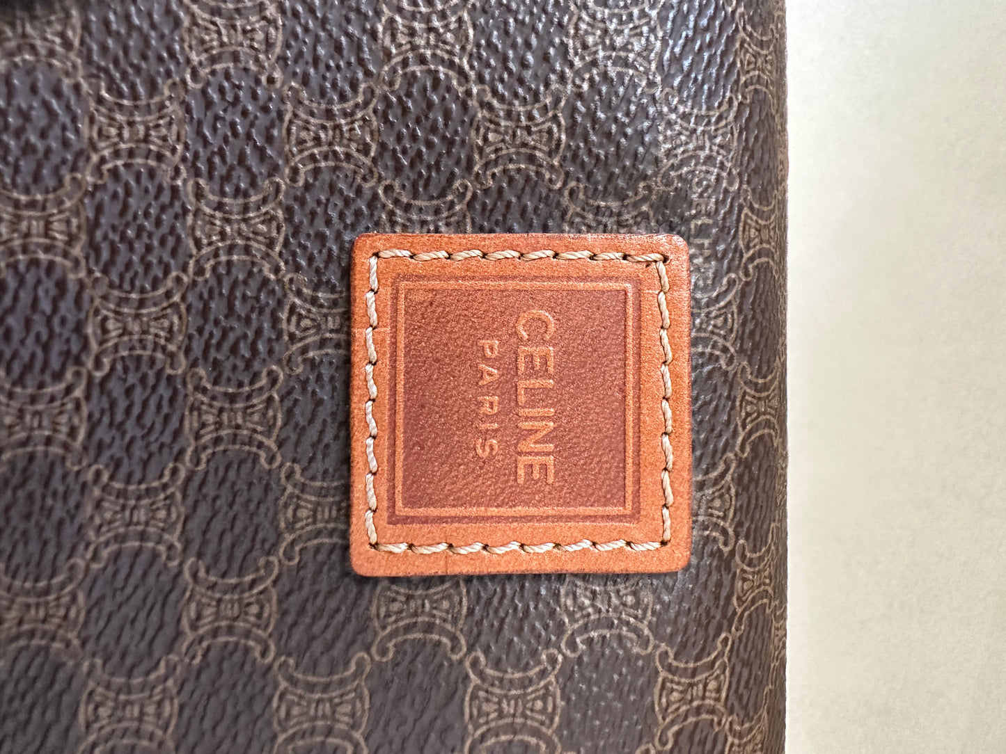 PREOWNED Celine Vintage Cosmetic Case