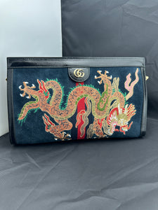 Gucci Ophidia Embroidered Medium Shoulder Bag