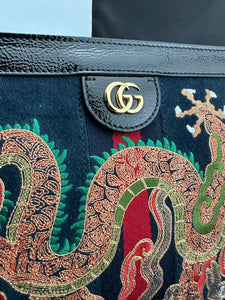 Gucci Ophidia Embroidered Medium Shoulder Bag