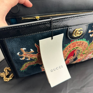 Gucci Ophidia Embroidered Medium Shoulder Bag