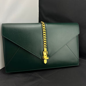 Gucci Medium Sylvie 1969 Shoulder Bag in Green