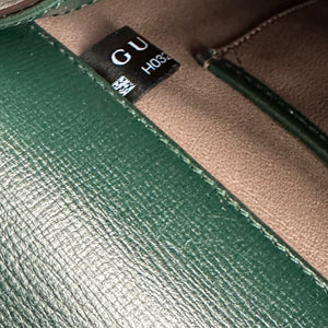 Gucci Medium Sylvie 1969 Shoulder Bag in Green