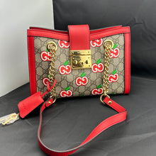 Load image into Gallery viewer, Gucci Padlock GG Apple Small Shoulder Bag