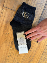 Load image into Gallery viewer, Gucci Cashmere Ankle Socks in Black