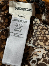 Load image into Gallery viewer, Zadig &amp; Voltaire Delta ZV Initial Wild Scarf