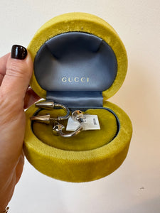 Gucci Silver Brass Earrings