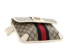 Load image into Gallery viewer, Gucci GG Supreme Monogram Web Small Ophidia Belt Bag