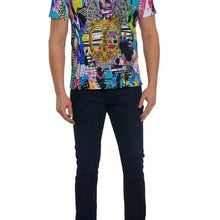 Load image into Gallery viewer, Robert Graham Electric Gild Short-Sleeve Cotton T-Shirt