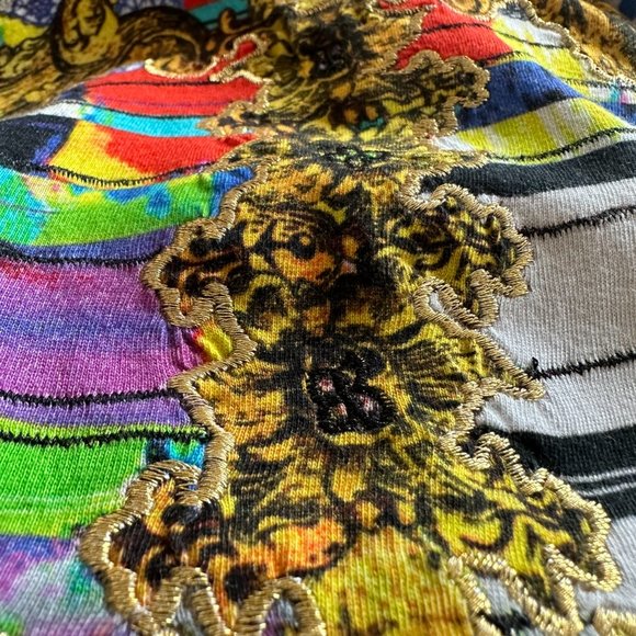 Robert Graham Electric Gild Short-Sleeve Cotton T-Shirt