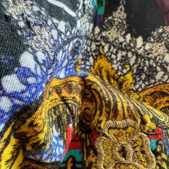 Robert Graham Electric Gild Short-Sleeve Cotton T-Shirt