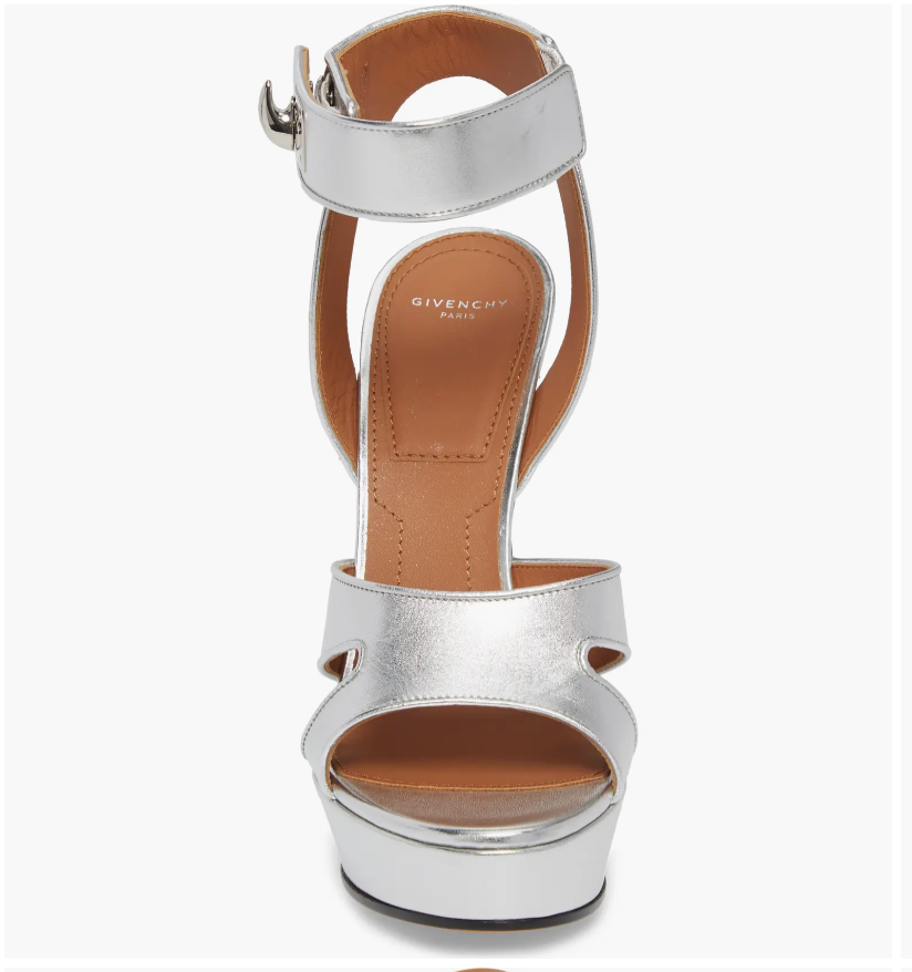 Givenchy Shark Tooth Platform Sandals