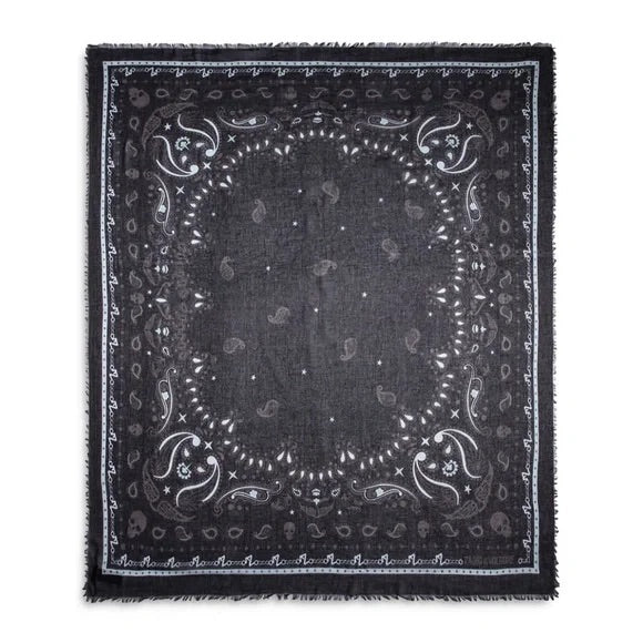 Zadig & Voltaire Delta Bandana Scarf in Black