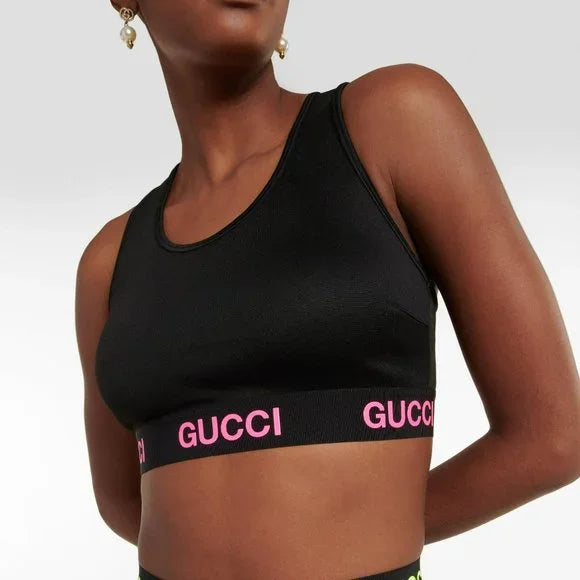 Gucci Technical Jersey Sports Bra –