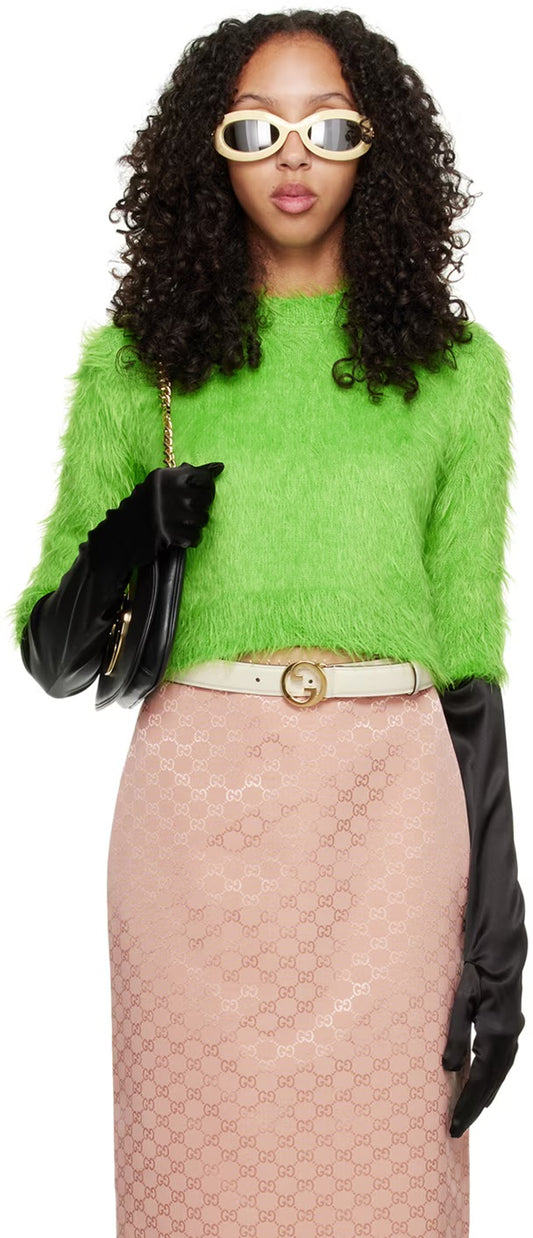 Gucci Green Crewneck Sweater