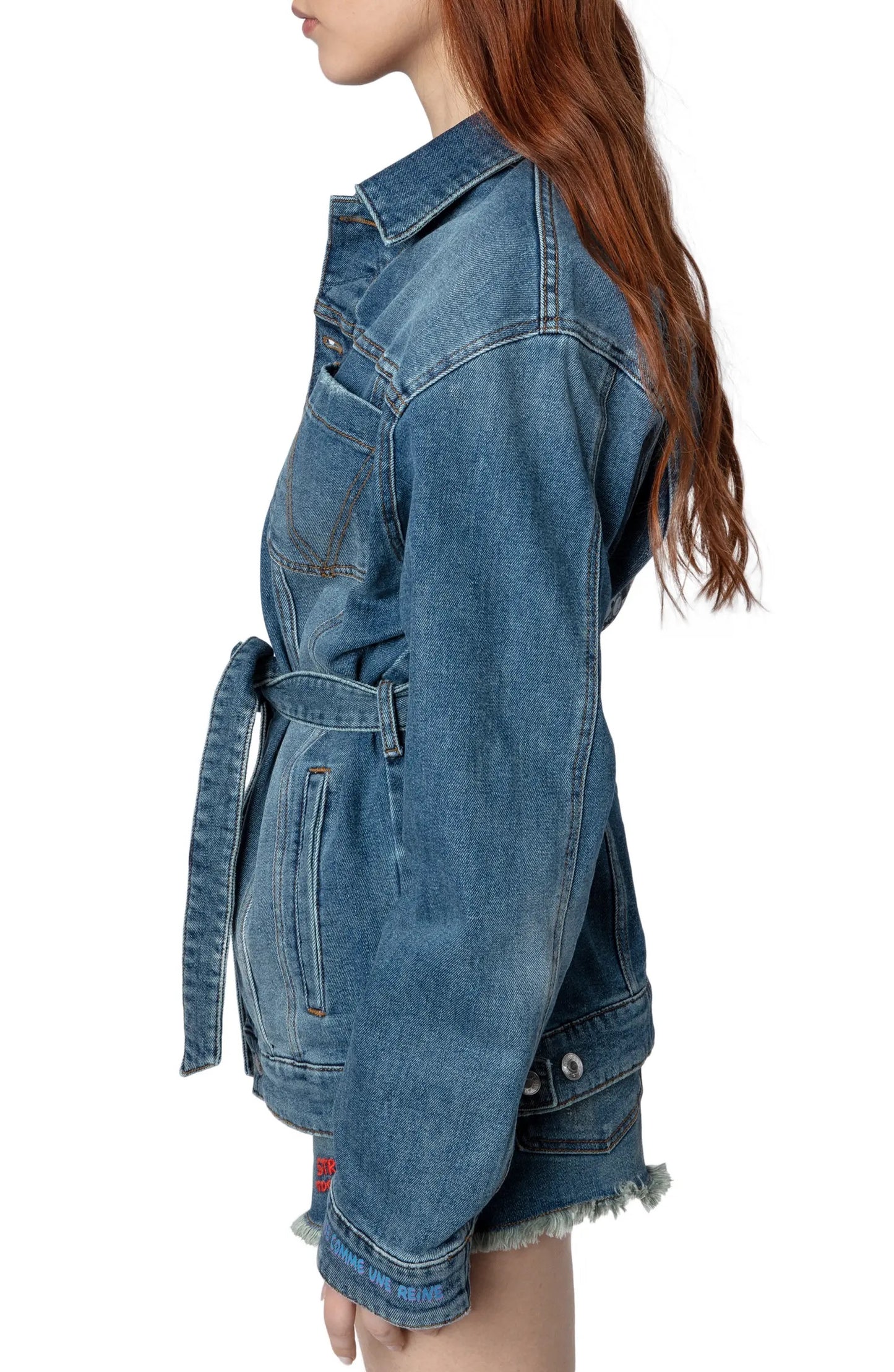 Zadig & Voltaire Kiome Denim Eco Boss Jacket