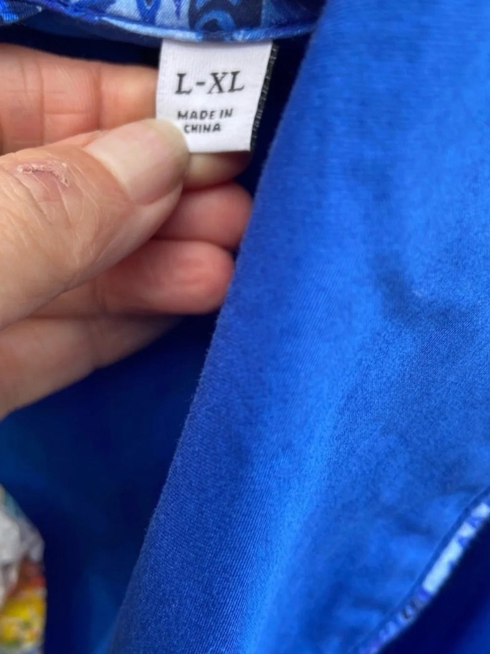 Robert Graham Men's Cobalt Blue Robe Coat with Monogram NWT L/XL