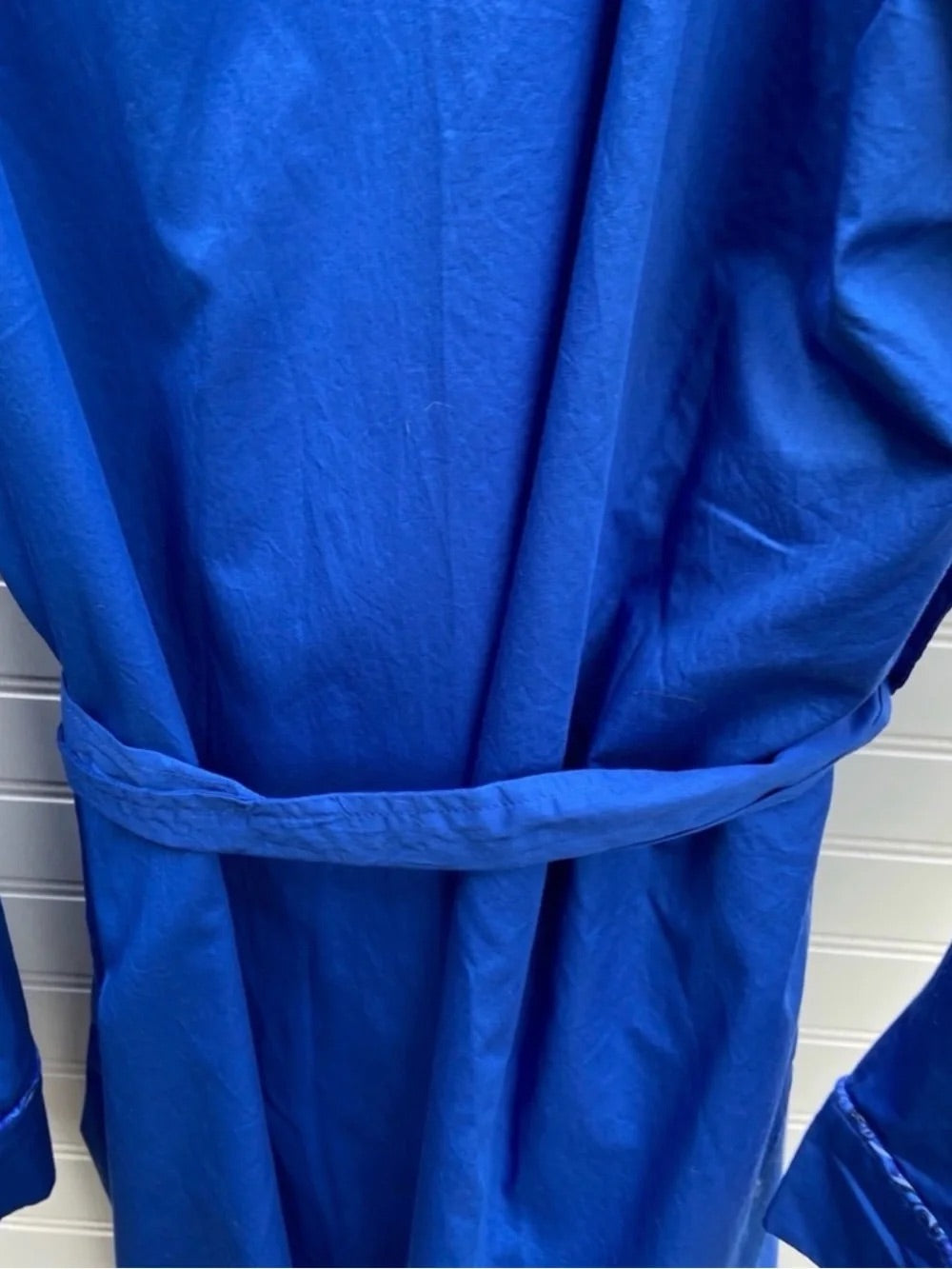 Robert Graham Men's Cobalt Blue Robe Coat with Monogram NWT L/XL