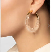 Load image into Gallery viewer, Alexis Bittar Molten Hoop Earrings NEW