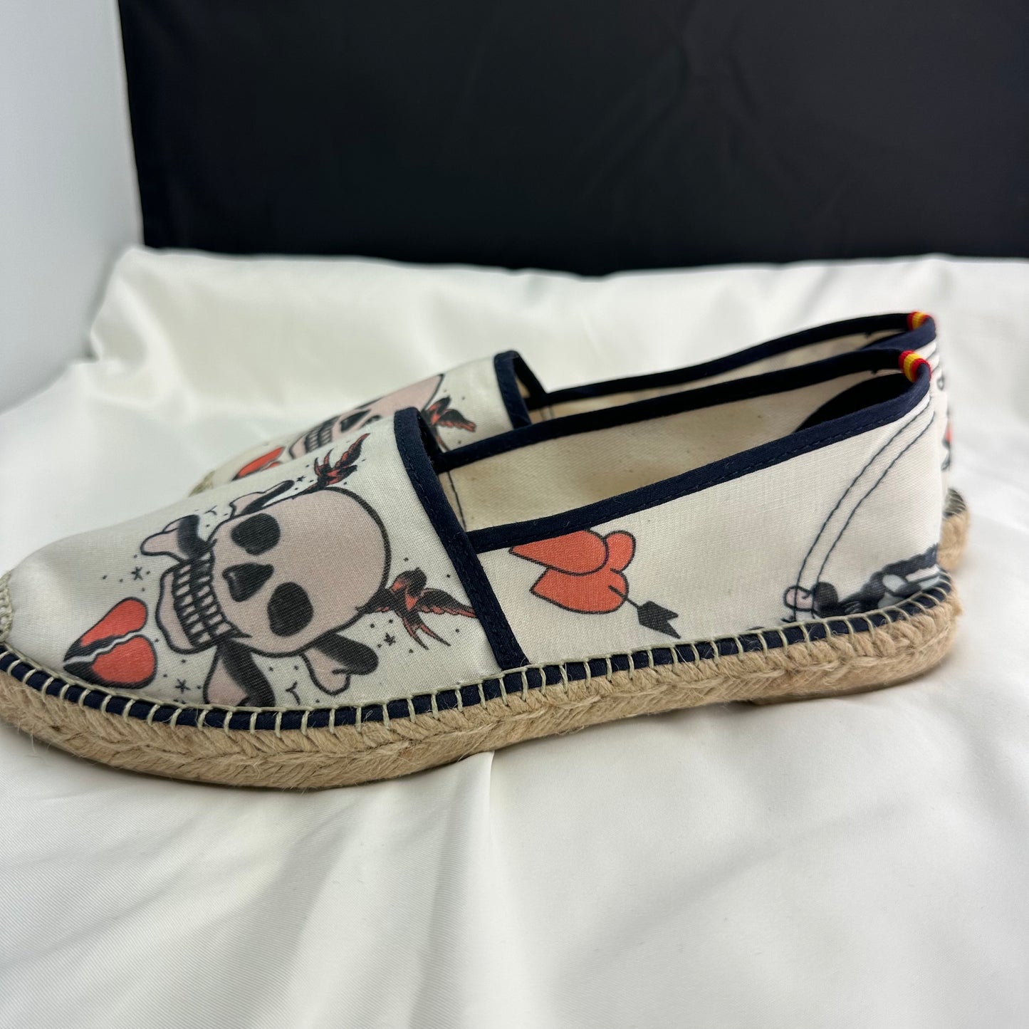 Respoke Fernanda Espadrille Flats in Cream/Multi
