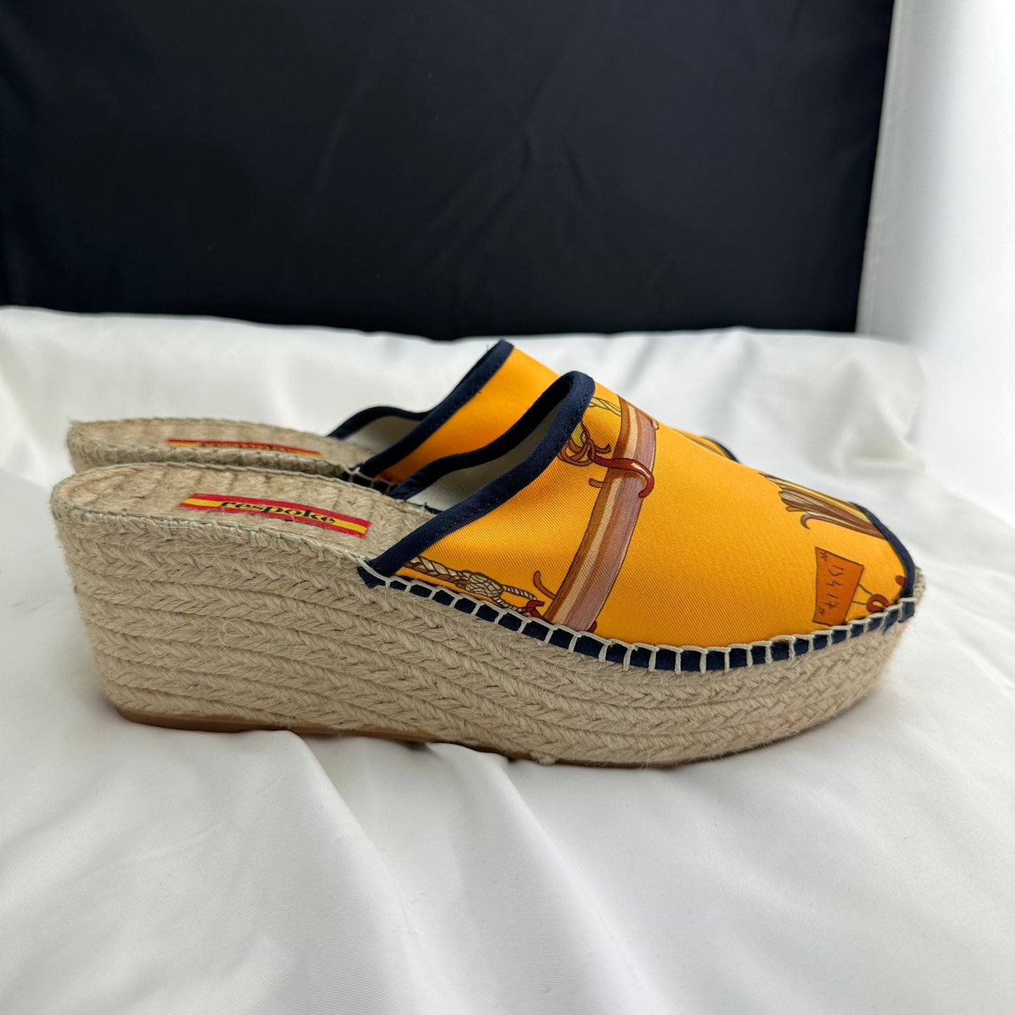 Respoke Charo Wedge Sandals Orange