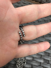 Load image into Gallery viewer, Gucci Crystal Double G Ring in Silver