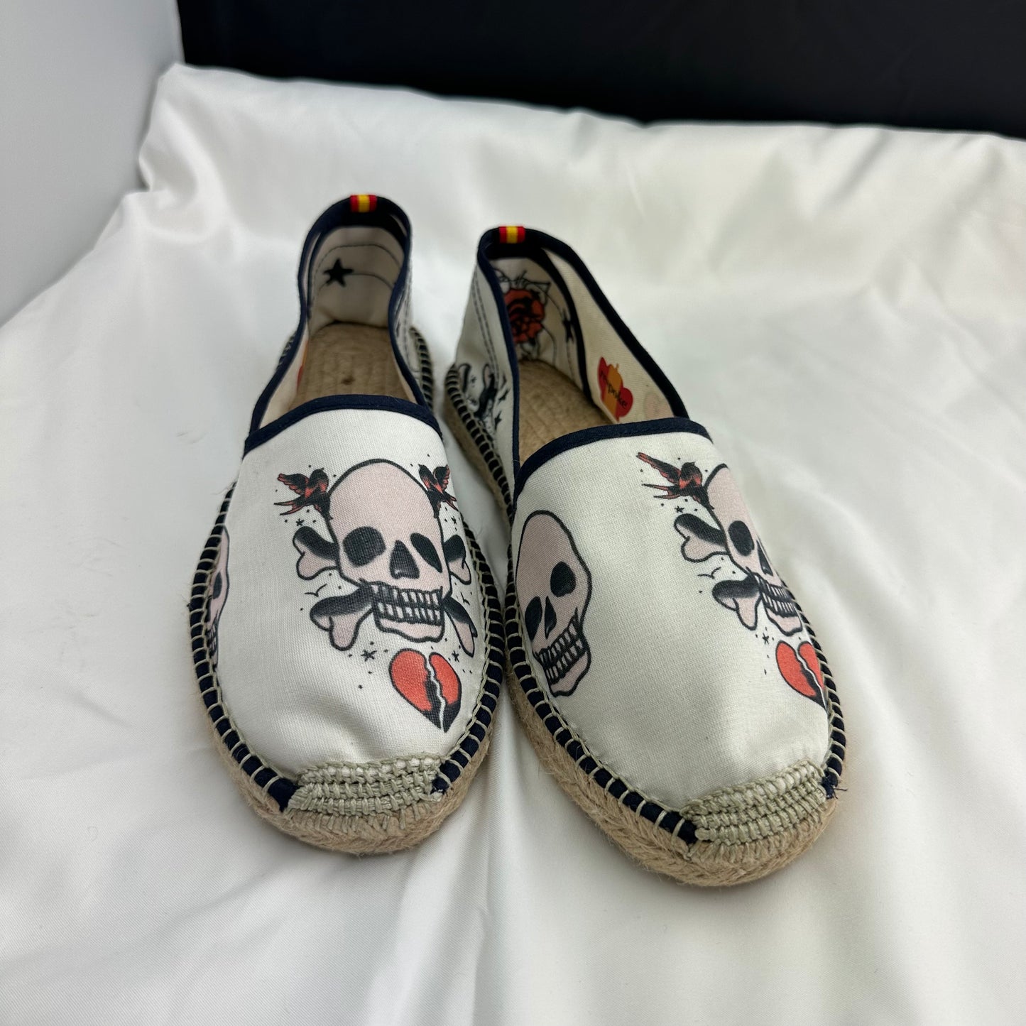 Respoke Fernanda Espadrille Flats in Cream/Multi