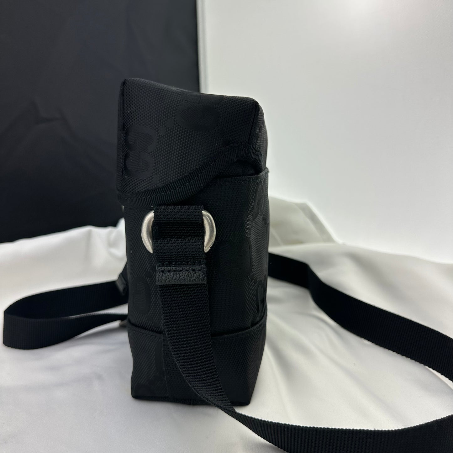 Gucci Off the Grid GG Nylon Messenger Bag in Black