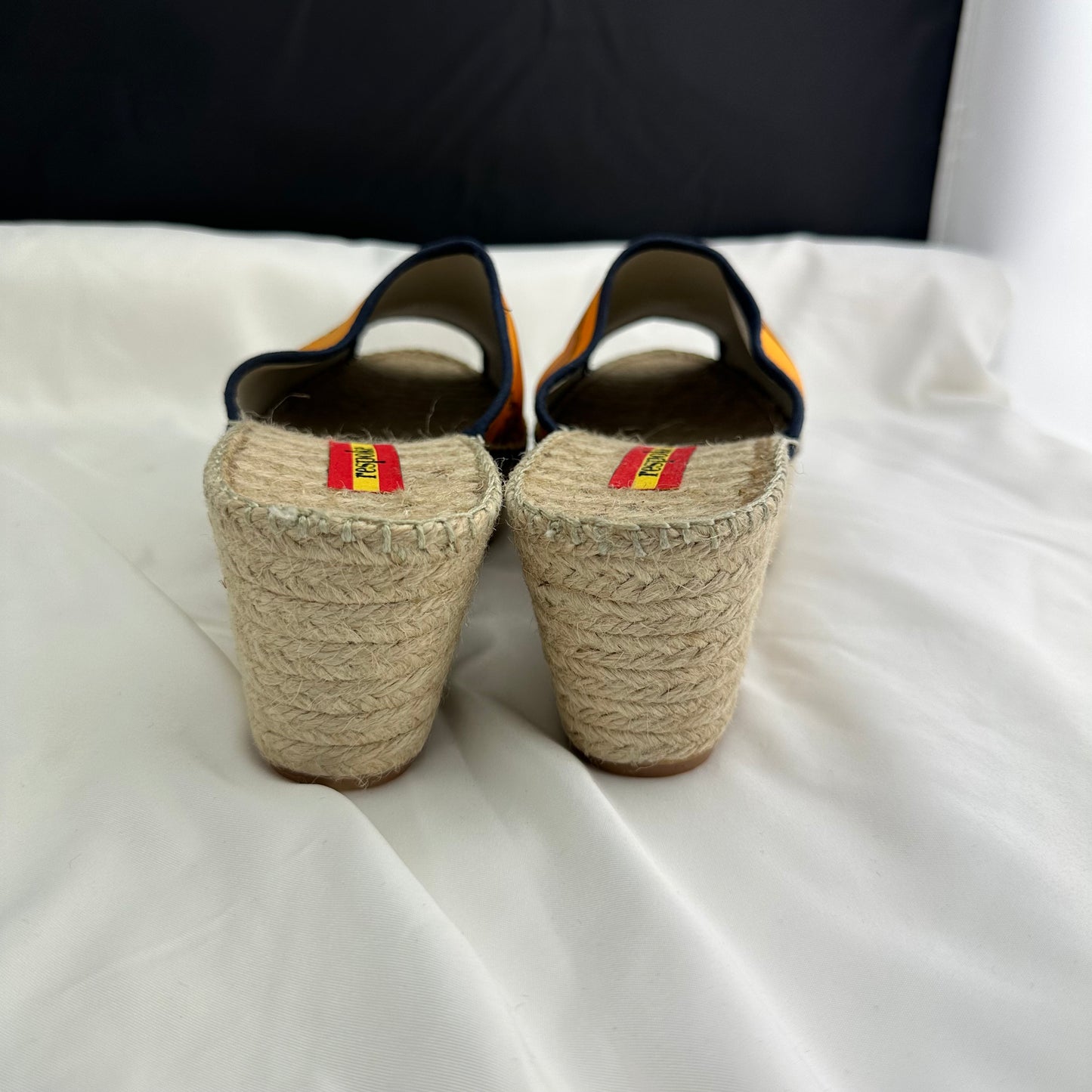 Respoke Charo Wedge Sandals Orange
