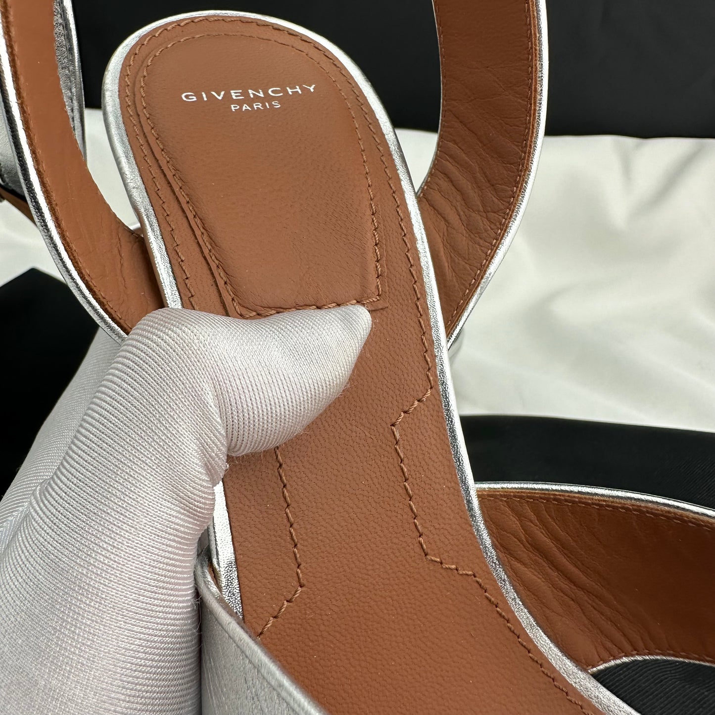 Givenchy Shark Tooth Platform Sandals