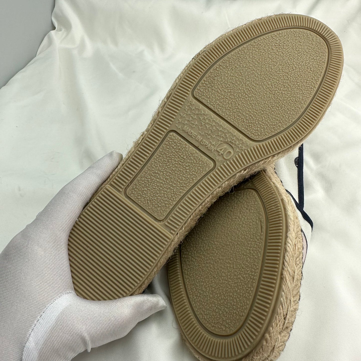 Respoke Fernanda Espadrille Flats in Cream/Multi