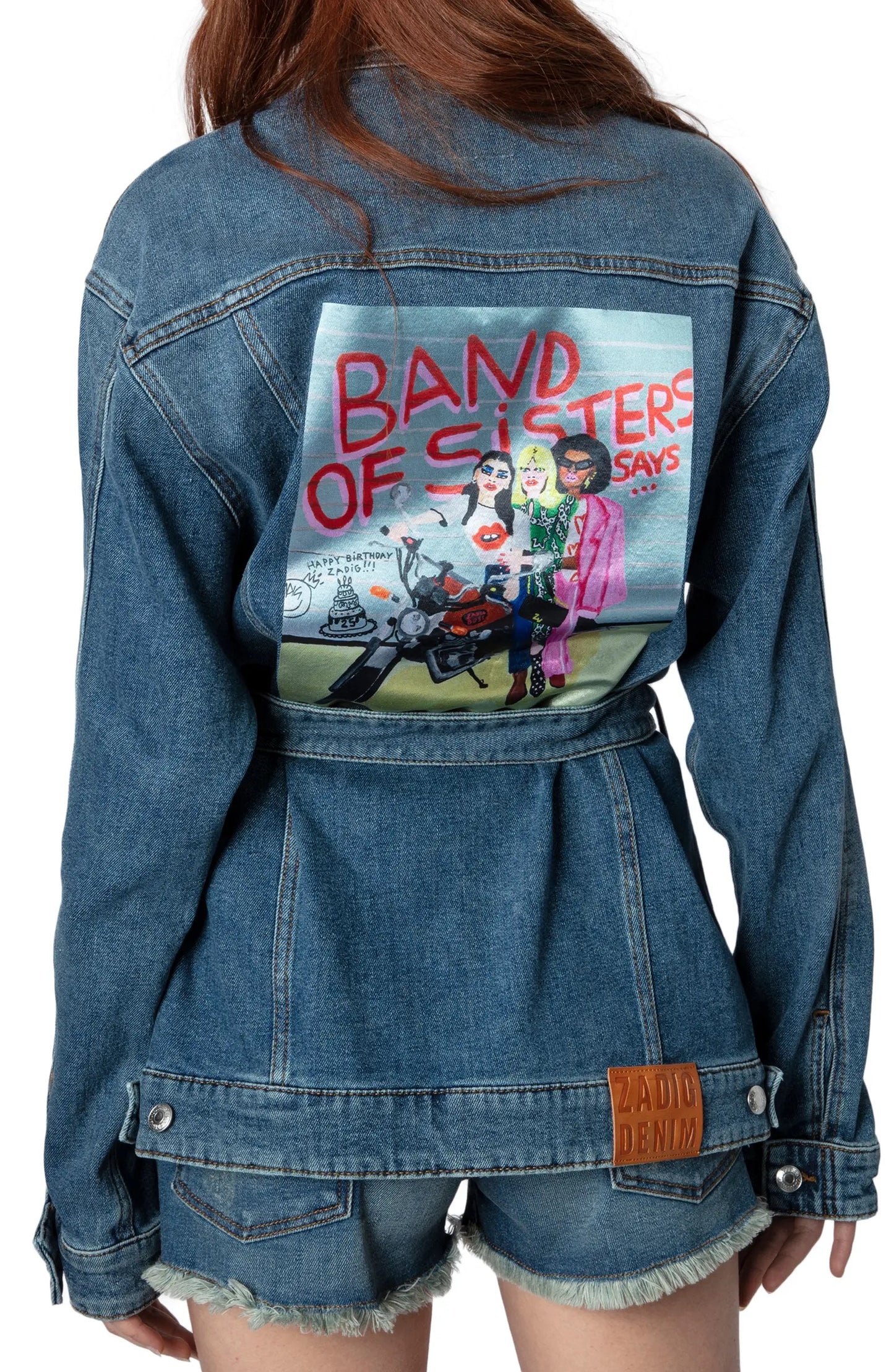 Zadig & Voltaire Kiome Denim Eco Boss Jacket