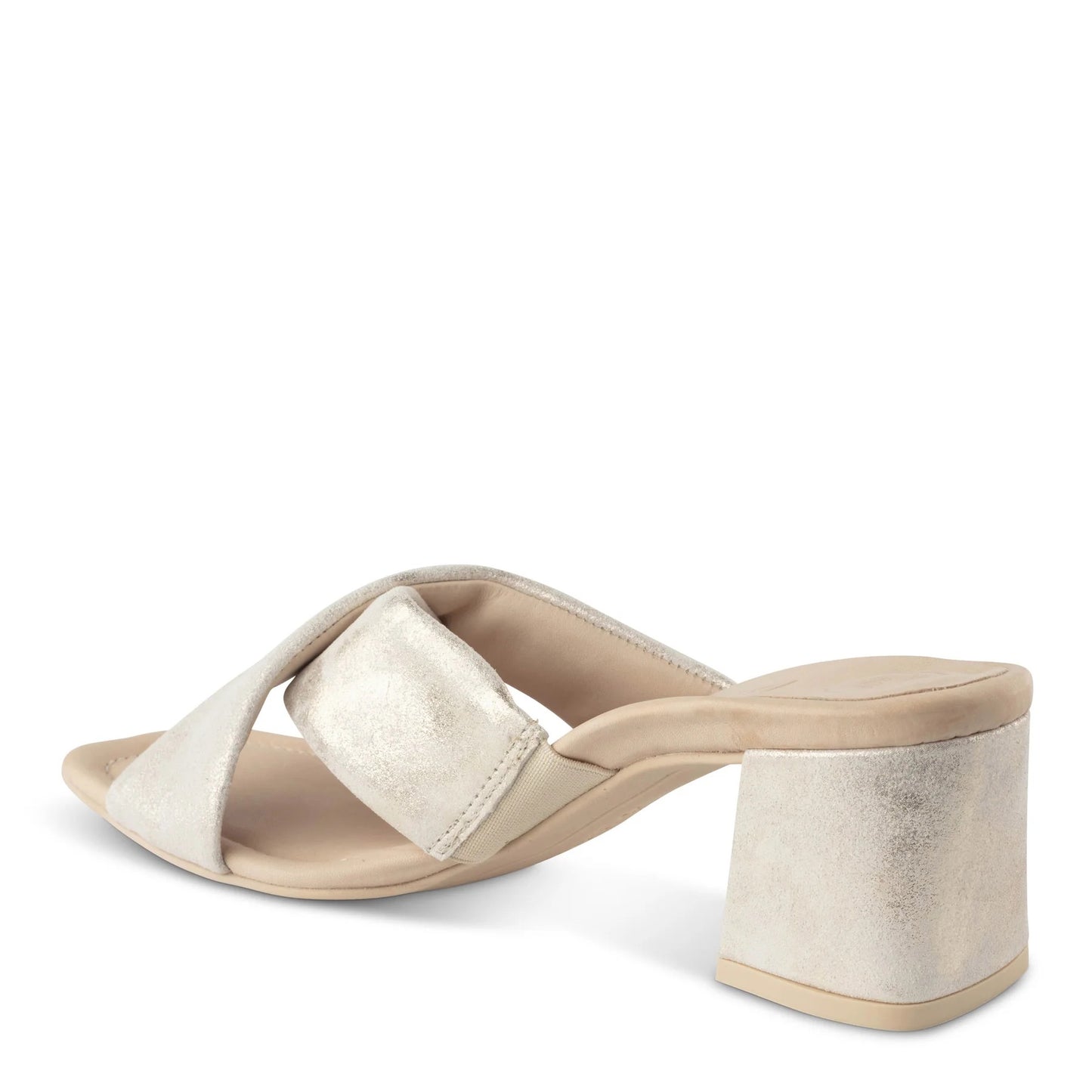 Paul Green Lauren Sandal in Mineral Metallic