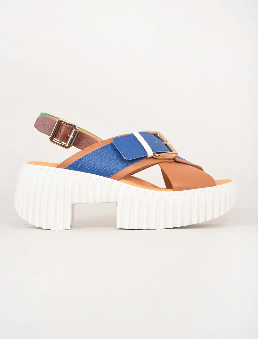 4CCCCEES  Plia Juno Sandal in Tan (Size 39)