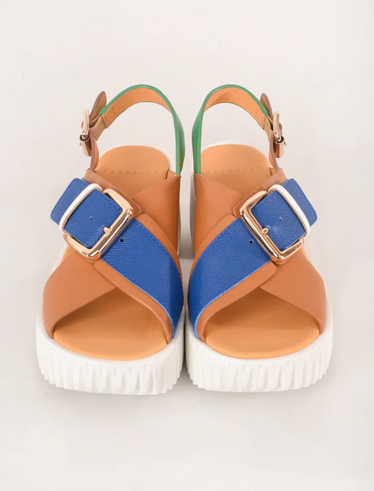 4CCCCEES  Plia Juno Sandal in Tan (Size 39)