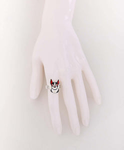 Gucci Orso Dog Ring in Sterling Silver