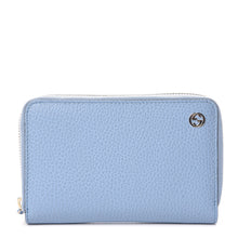 Load image into Gallery viewer, Gucci Original Leather Dollar Calf Wallet in Mineral Blue