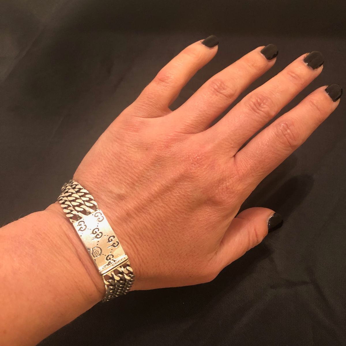Gucci Ghost Chain Bracelet in Sterling Silver – Gavriel.us Gucci Ghost Chain Bracelet in Sterling Silver – Gavriel.us