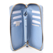 Load image into Gallery viewer, Gucci Original Leather Dollar Calf Wallet in Mineral Blue