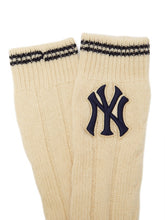 Load image into Gallery viewer, Gucci NY Yankees Wool Knit Socks in Beige