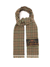 Load image into Gallery viewer, Gucci Houndstooth Kitten Robe Scarf in Brown